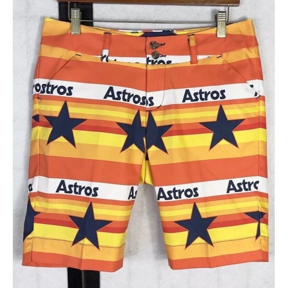 Loudmouth Houston Astros Men's Short. Size: 6